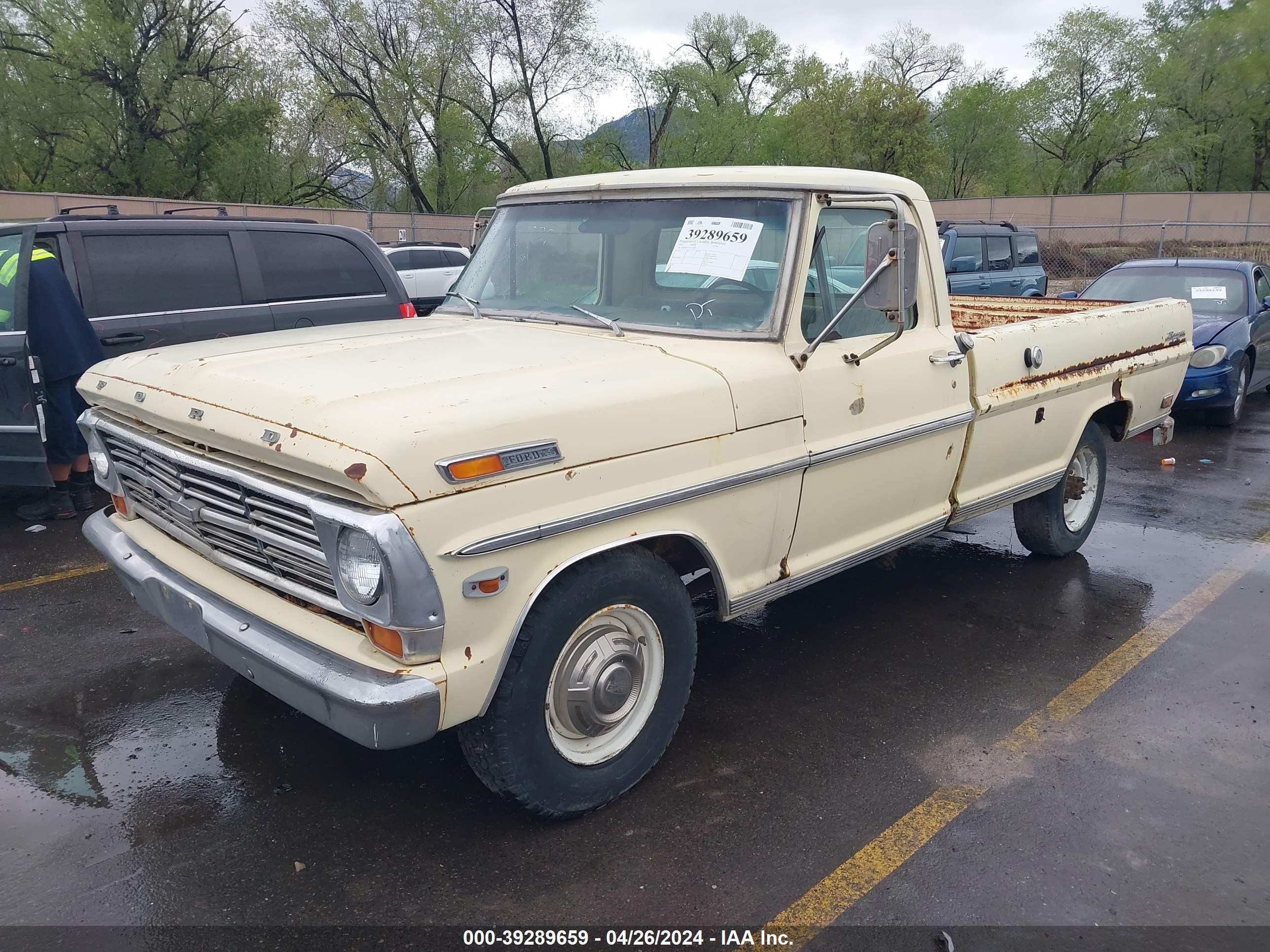 Photo 1 VIN: 000000F25YRD41039 - FORD F250 