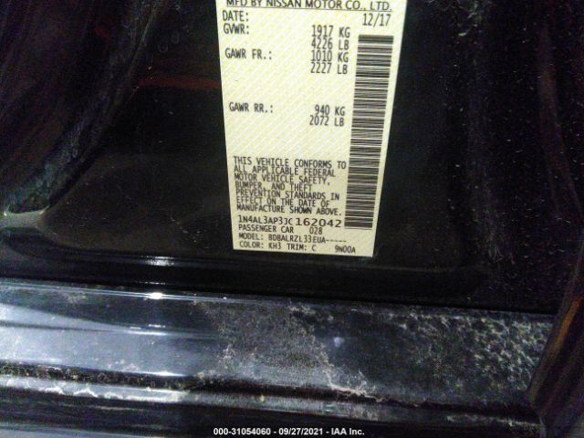 Photo 8 VIN: 000AL3AP3JC162042 - NISSAN ALTIMA 