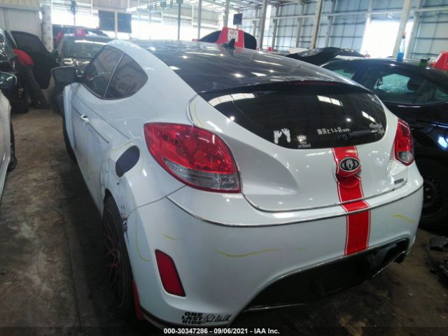 Photo 2 VIN: 000TC6ADXDU172202 - HYUNDAI VELOSTER 