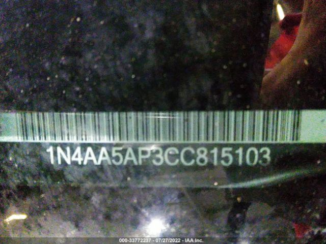 Photo 8 VIN: 004AA5AP3CC815103 - NISSAN MAXIMA 