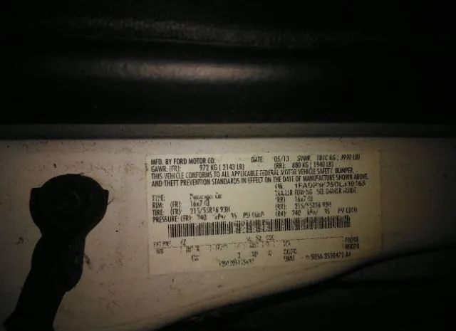 Photo 8 VIN: 00ADP3K25DL339165 - FORD FOCUS 