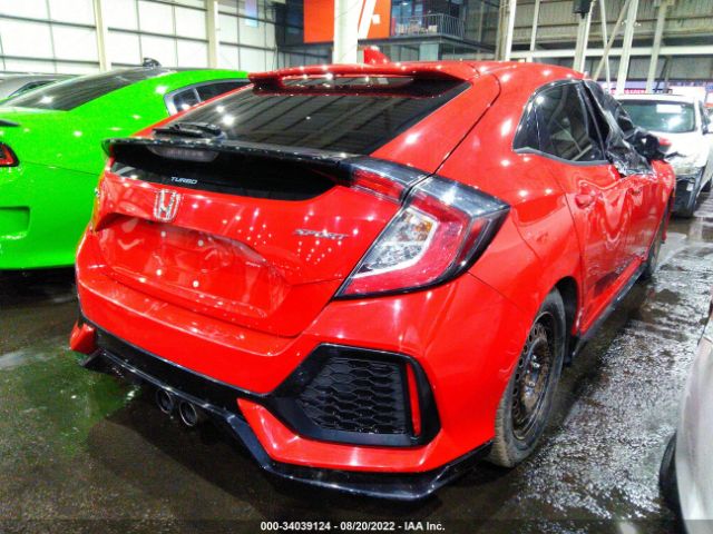 Photo 3 VIN: 00HFK7H44JU302932 - HONDA CIVIC HATCHBACK 