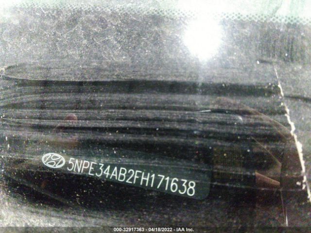 Photo 8 VIN: 00PE34AB2FH171638 - HYUNDAI SONATA 