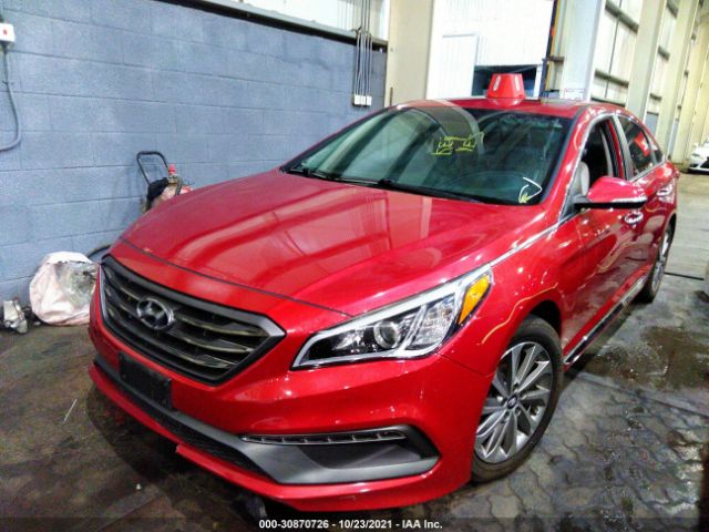 Photo 1 VIN: 00PE34AF8HH509470 - HYUNDAI SONATA 