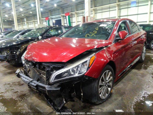 Photo 1 VIN: 00PE34AF9GH382372 - HYUNDAI SONATA 