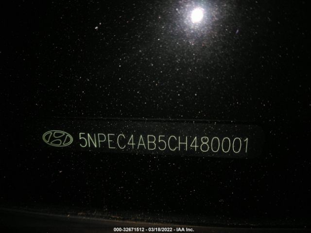 Photo 8 VIN: 00PEC4AB5CH480001 - HYUNDAI SONATA 