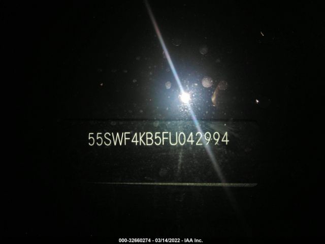 Photo 8 VIN: 00SWF4KB5FU042994 - MERCEDES-BENZ C 