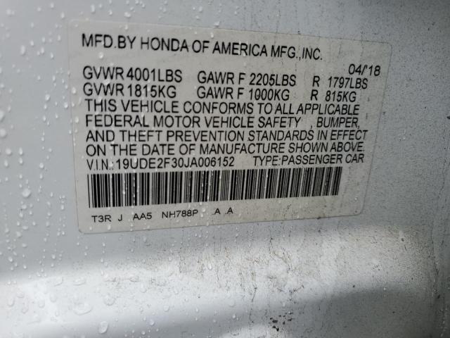 Photo 11 VIN: 19UDE2F30JA006152 - ACURA ILX 