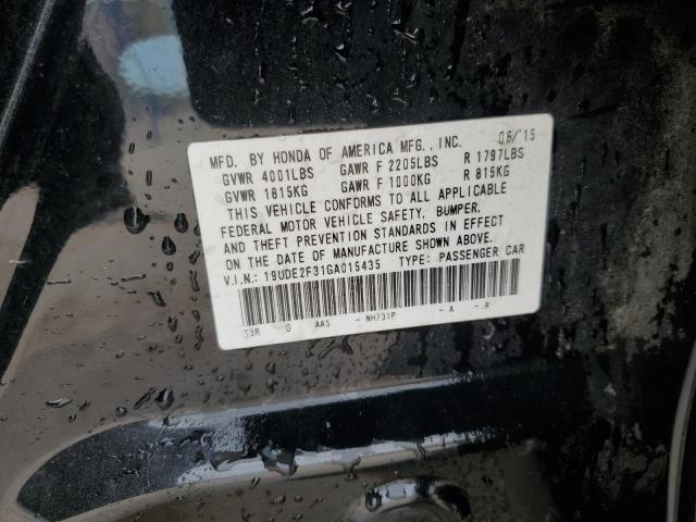 Photo 11 VIN: 19UDE2F31GA015435 - ACURA ILX BASE W 