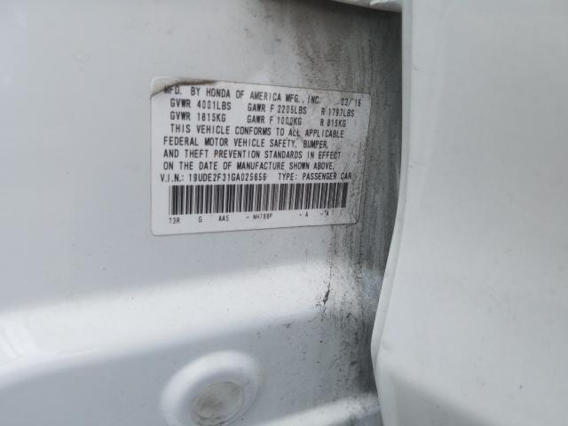 Photo 9 VIN: 19UDE2F31GA025656 - ACURA ILX BASE W 