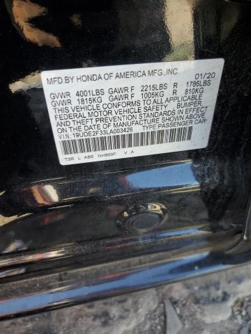 Photo 11 VIN: 19UDE2F33LA003426 - ACURA ILX 