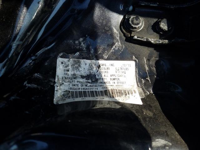 Photo 9 VIN: 19UDE2F34GA024114 - ACURA ILX BASE W 