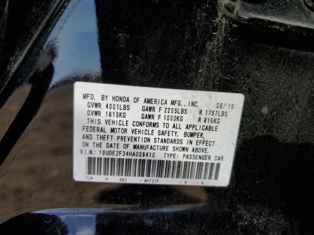 Photo 11 VIN: 19UDE2F34HA006410 - ACURA ILX BASE W 