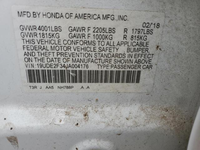 Photo 11 VIN: 19UDE2F34JA004176 - ACURA ILX 