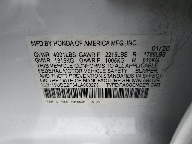 Photo 11 VIN: 19UDE2F34LA003273 - ACURA ILX 