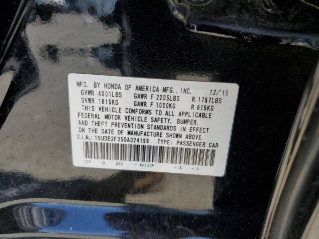 Photo 11 VIN: 19UDE2F35GA024199 - ACURA ILX 