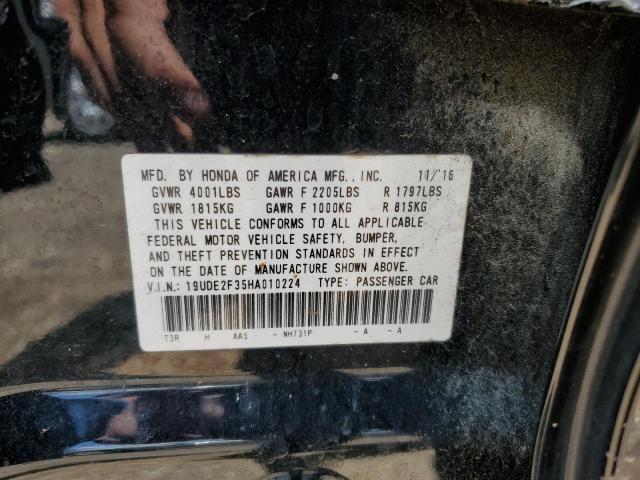 Photo 11 VIN: 19UDE2F35HA010224 - ACURA ILX BASE W 