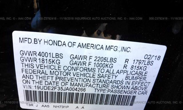 Photo 8 VIN: 19UDE2F35JA004266 - ACURA ILX 