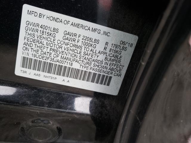 Photo 9 VIN: 19UDE2F35JA007118 - ACURA ILX BASE W 