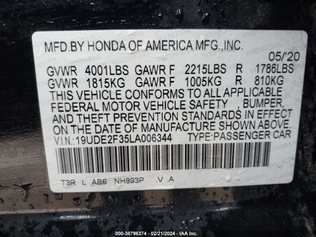 Photo 8 VIN: 19UDE2F35LA006344 - ACURA ILX 