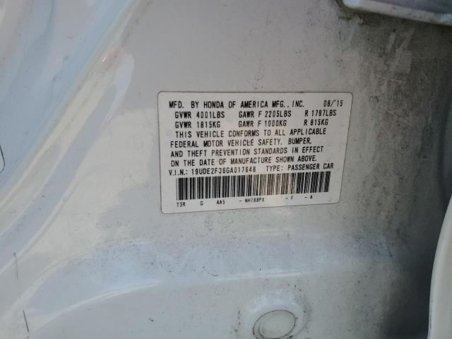 Photo 11 VIN: 19UDE2F36GA017648 - ACURA ILX BASE W 