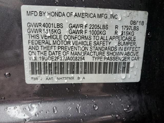 Photo 11 VIN: 19UDE2F37JA008254 - ACURA ILX 