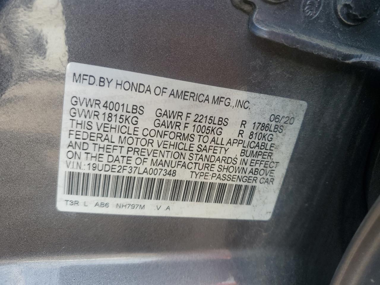 Photo 11 VIN: 19UDE2F37LA007348 - ACURA ILX 