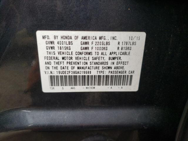 Photo 12 VIN: 19UDE2F38GA019689 - ACURA ILX BASE W 