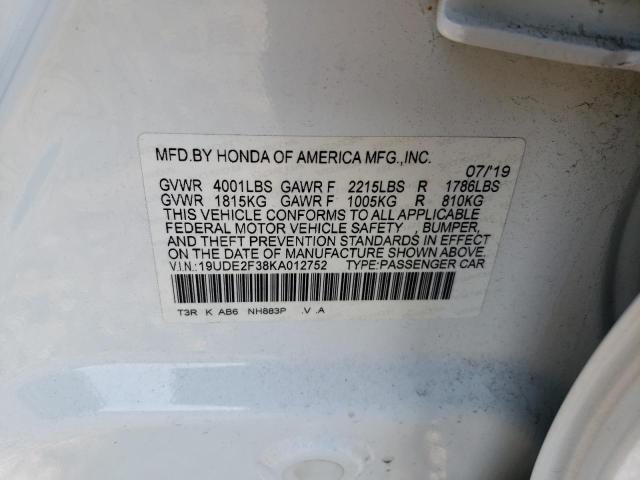 Photo 11 VIN: 19UDE2F38KA012752 - ACURA ILX 