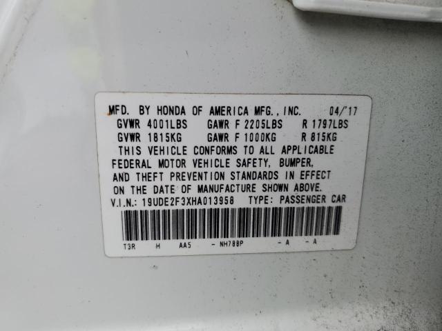 Photo 11 VIN: 19UDE2F3XHA013958 - ACURA ILX BASE W 