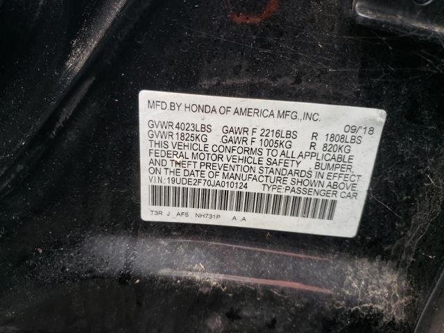 Photo 11 VIN: 19UDE2F70JA010124 - ACURA ILX PREMIU 