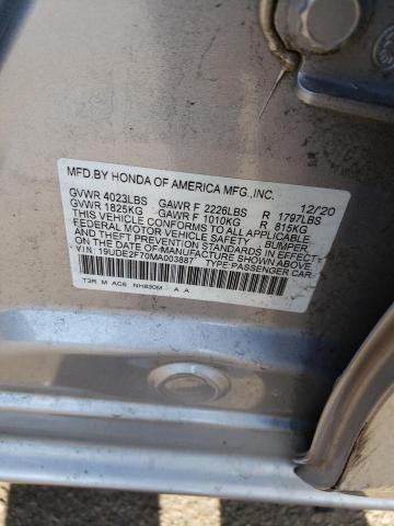 Photo 11 VIN: 19UDE2F70MA003887 - ACURA ILX PREMIU 