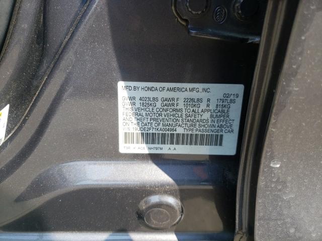 Photo 9 VIN: 19UDE2F71KA004964 - ACURA ILX PREMIU 