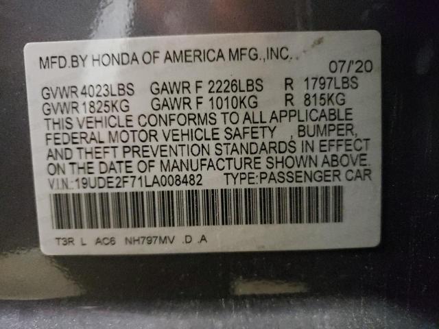 Photo 11 VIN: 19UDE2F71LA008482 - ACURA ILX PREMIU 