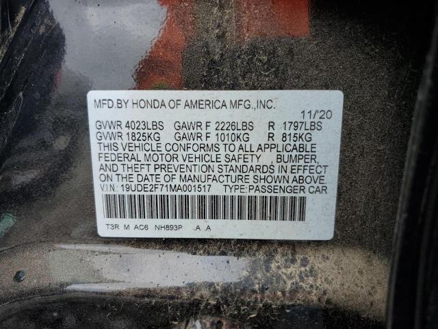 Photo 9 VIN: 19UDE2F71MA001517 - ACURA ILX PREMIU 