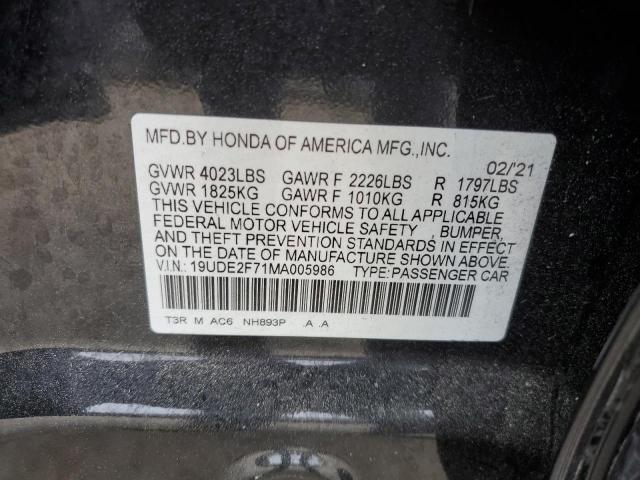 Photo 11 VIN: 19UDE2F71MA005986 - ACURA ILX 