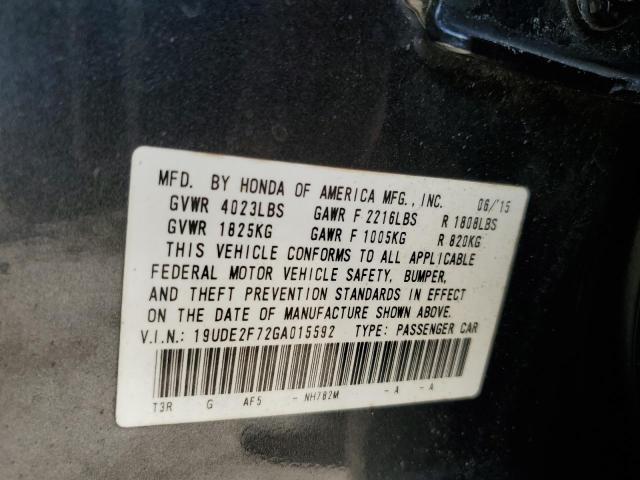 Photo 11 VIN: 19UDE2F72GA015592 - ACURA ILX 