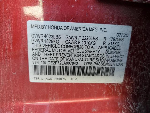 Photo 11 VIN: 19UDE2F72LA007843 - ACURA ILX 