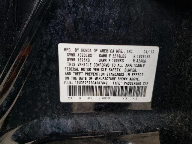 Photo 11 VIN: 19UDE2F73GA007842 - ACURA ILX 