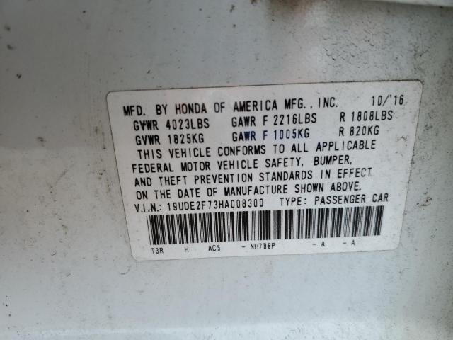 Photo 11 VIN: 19UDE2F73HA008300 - ACURA ILX 