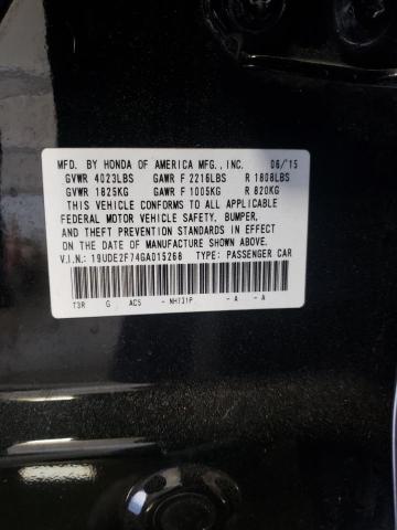 Photo 11 VIN: 19UDE2F74GA015268 - ACURA ILX 