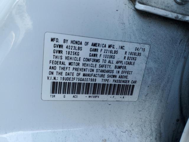 Photo 11 VIN: 19UDE2F75GA007969 - ACURA ILX 