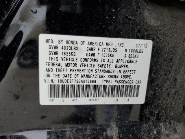 Photo 11 VIN: 19UDE2F76GA016888 - ACURA ILX 