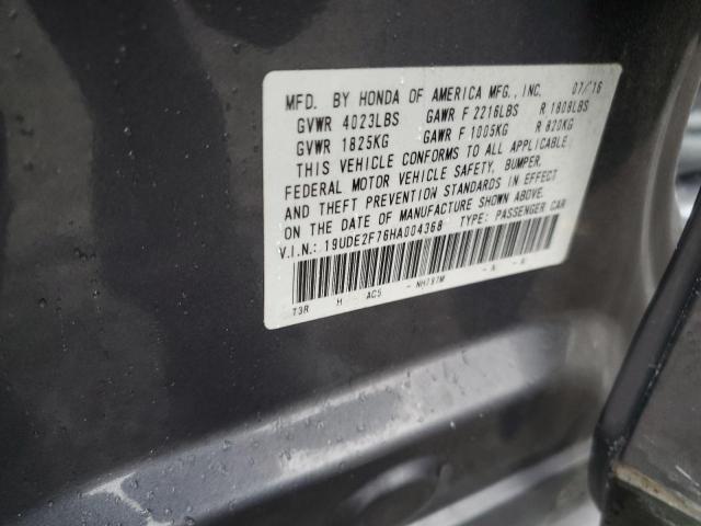 Photo 11 VIN: 19UDE2F76HA004368 - ACURA ILX PREMIU 