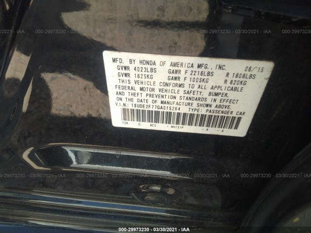 Photo 8 VIN: 19UDE2F77GA015264 - ACURA ILX 