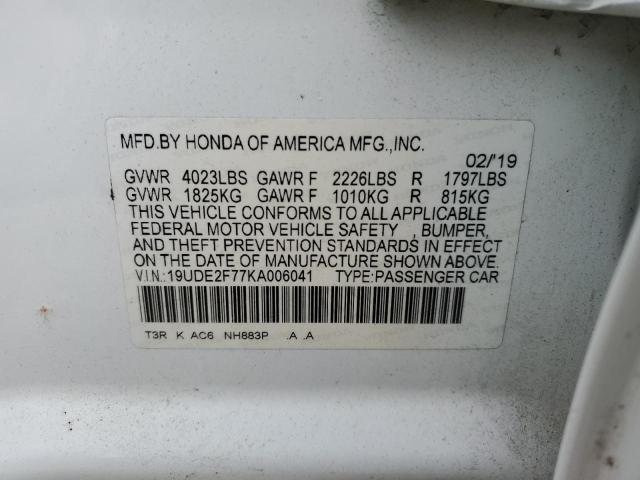 Photo 11 VIN: 19UDE2F77KA006041 - ACURA ILX 