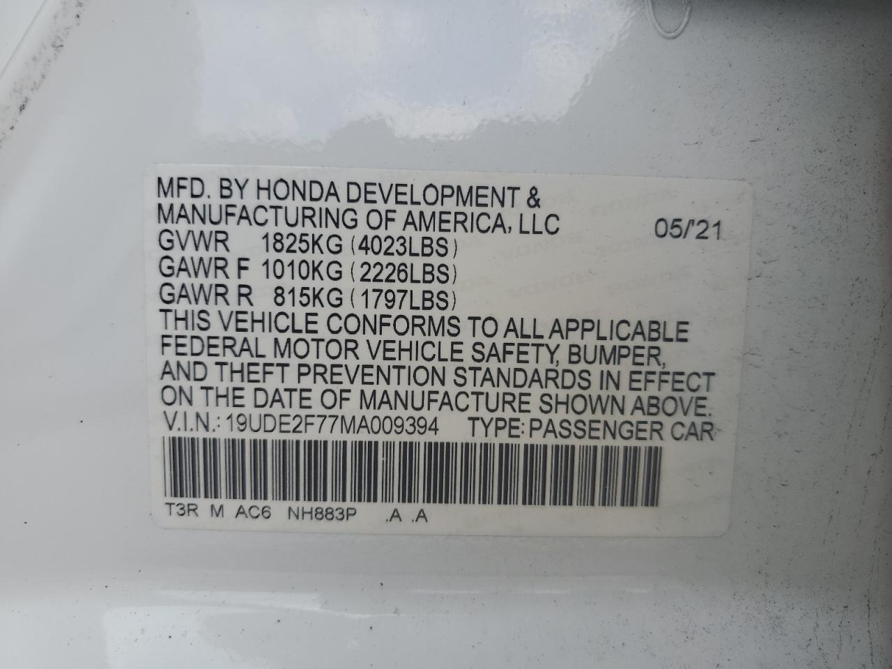 Photo 11 VIN: 19UDE2F77MA009394 - ACURA ILX 