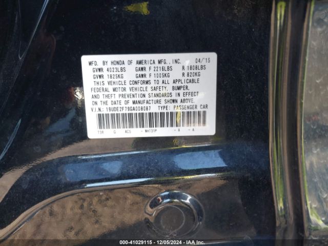 Photo 8 VIN: 19UDE2F79GA008087 - ACURA ILX 