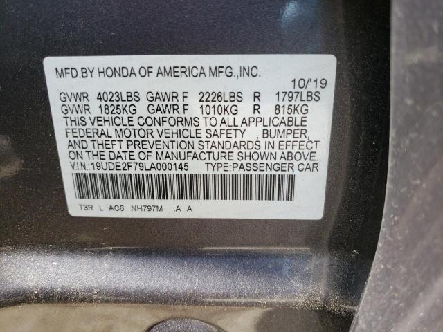 Photo 12 VIN: 19UDE2F79LA000145 - ACURA ILX PREMIU 