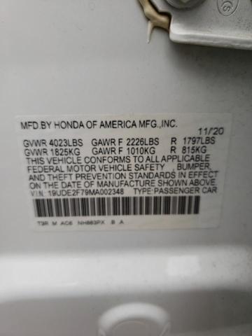 Photo 9 VIN: 19UDE2F79MA002348 - ACURA ILX PREMIU 